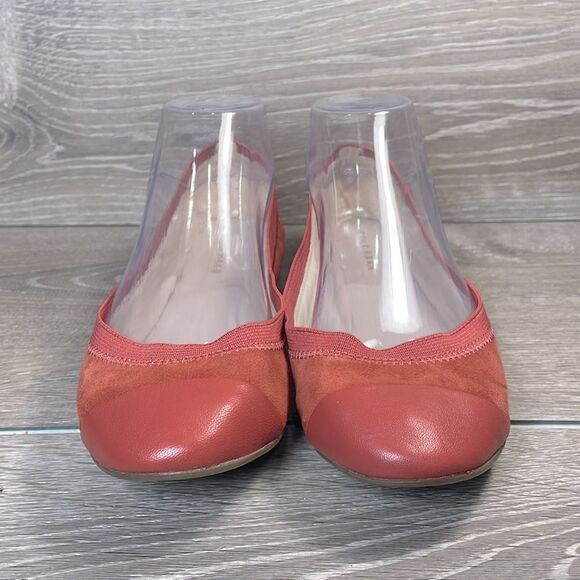 Cole Haan Elbridge Tandoori Spice Leather Women's Sz 6.5B Slip On Ballet Flats - Picture 2 of 11